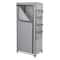 Honey Can Do 27" Gray Portable Wardrobe Closet with Cover & Side Pockets